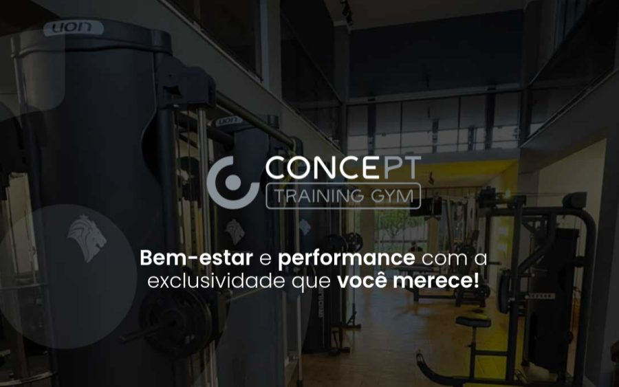 Prévia do site Concept Training