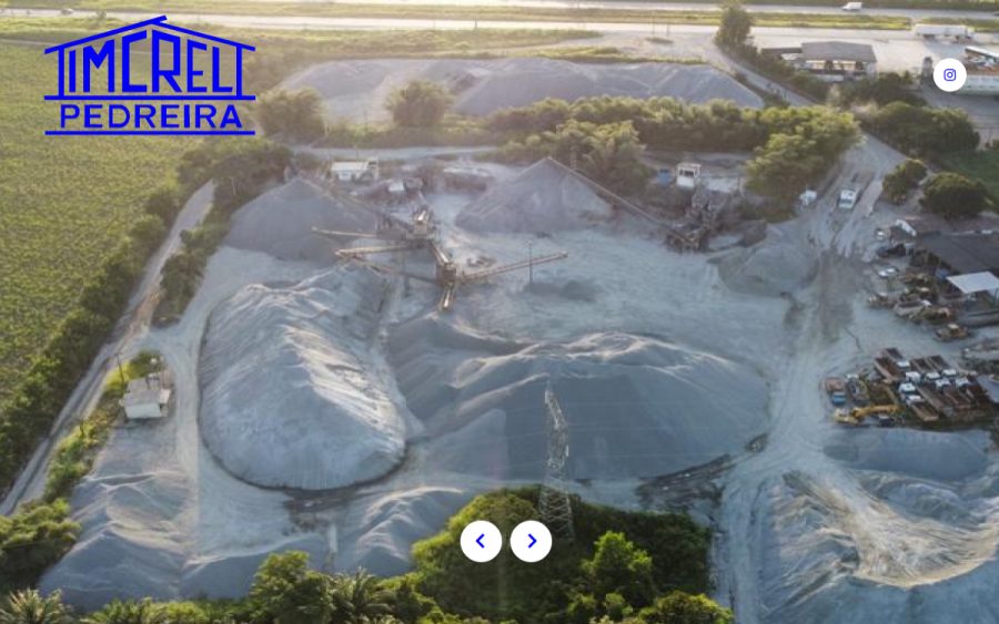 Prévia do site Pedreira IMCREL