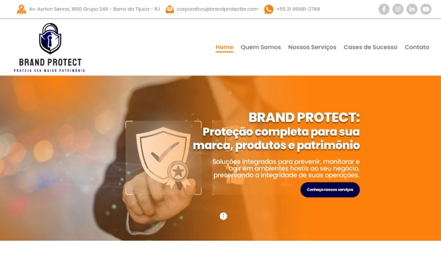 Prévia do site BRAND PROTECT
