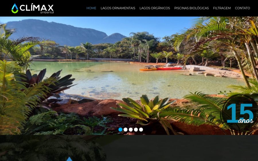 Prévia do site Climax Ambiental